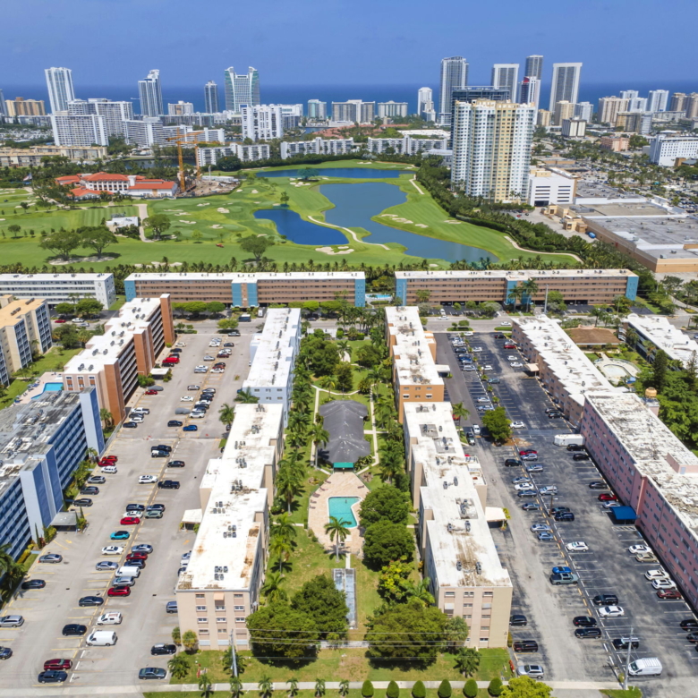 Bright & Spacious Furnished Corner Condo in Hallandale Beach