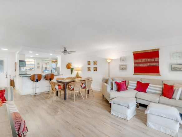 Bright & Spacious Furnished Corner Condo in Hallandale Beach