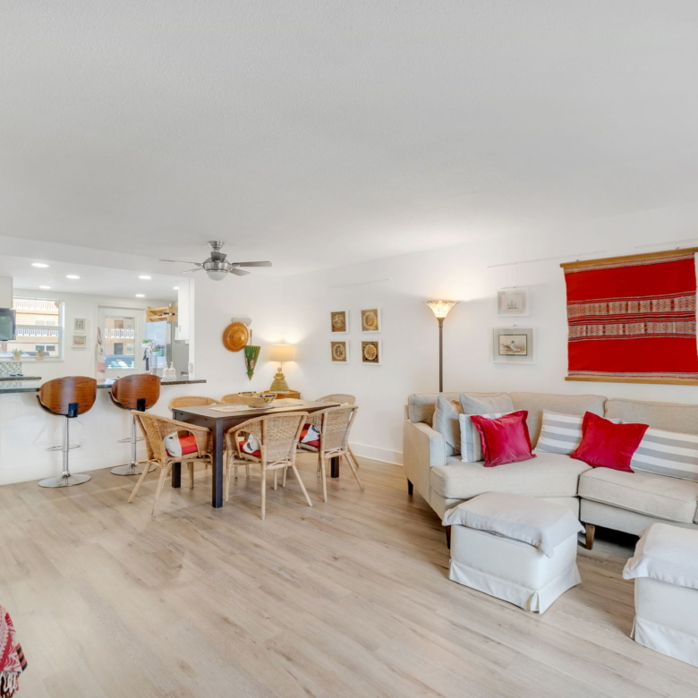 Bright & Spacious Furnished Corner Condo in Hallandale Beach