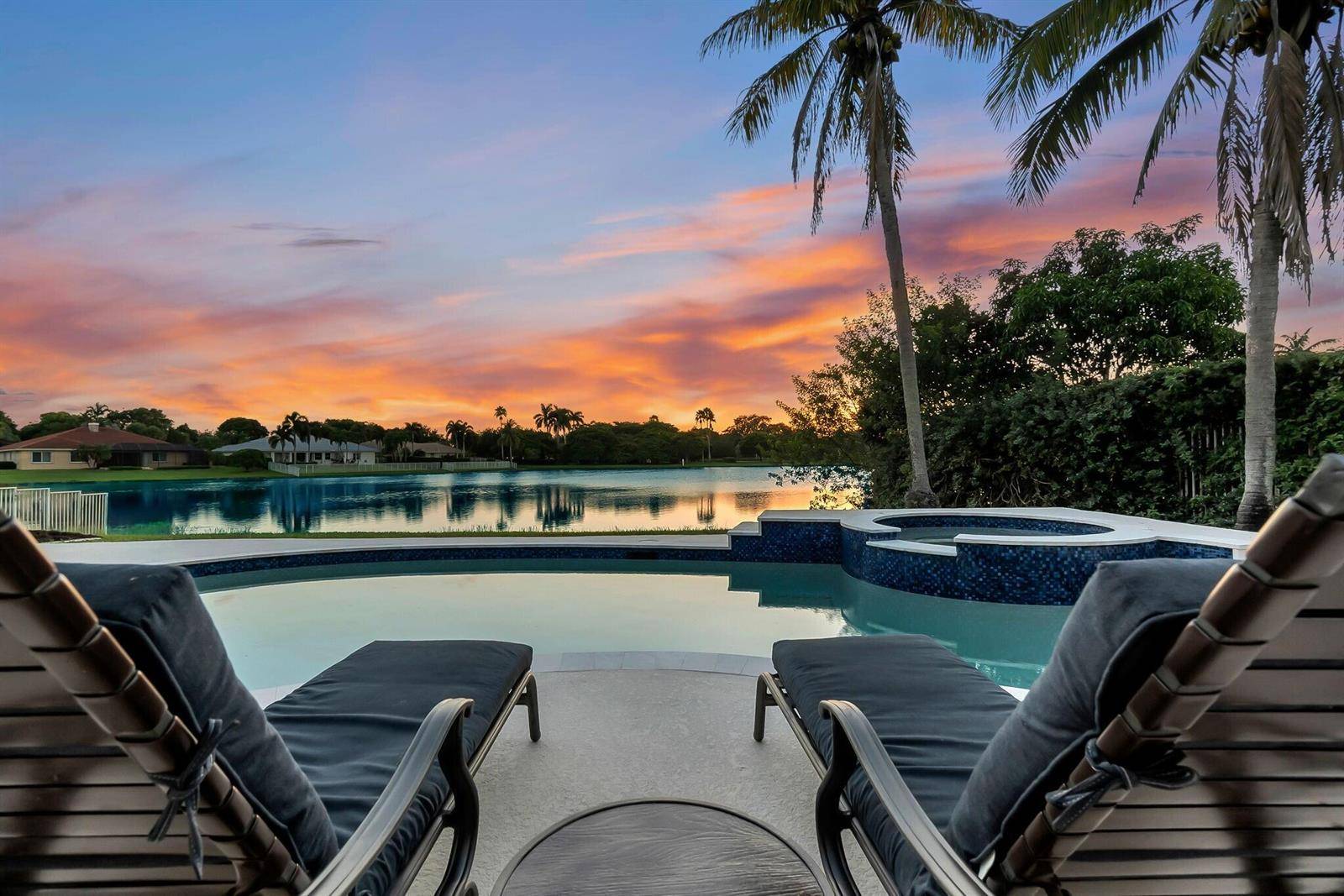 12 Stunning Lakefront Residence with Sunset Views in Cooper City