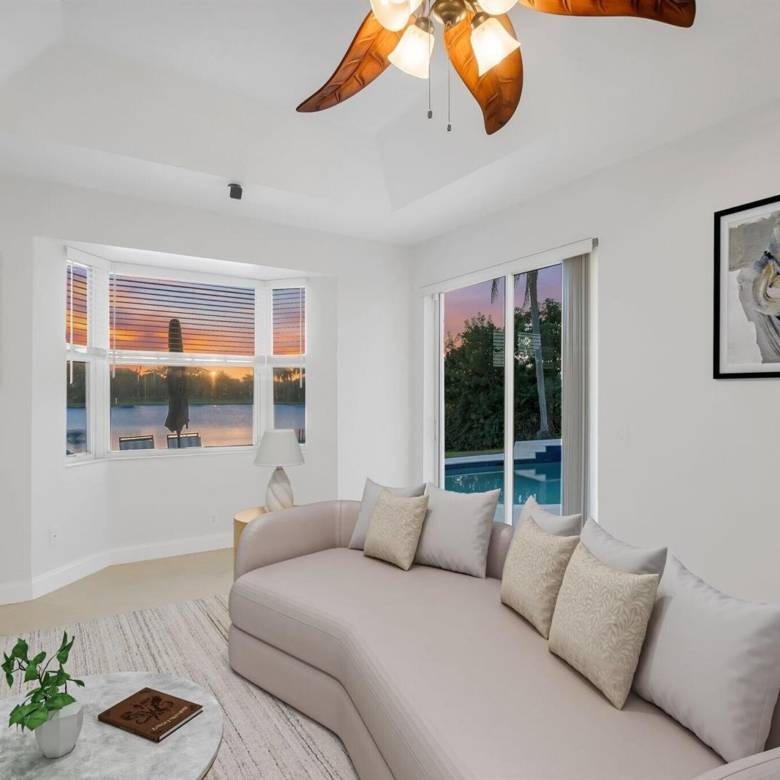 Stunning Lakefront Residence with Sunset Views in Cooper City