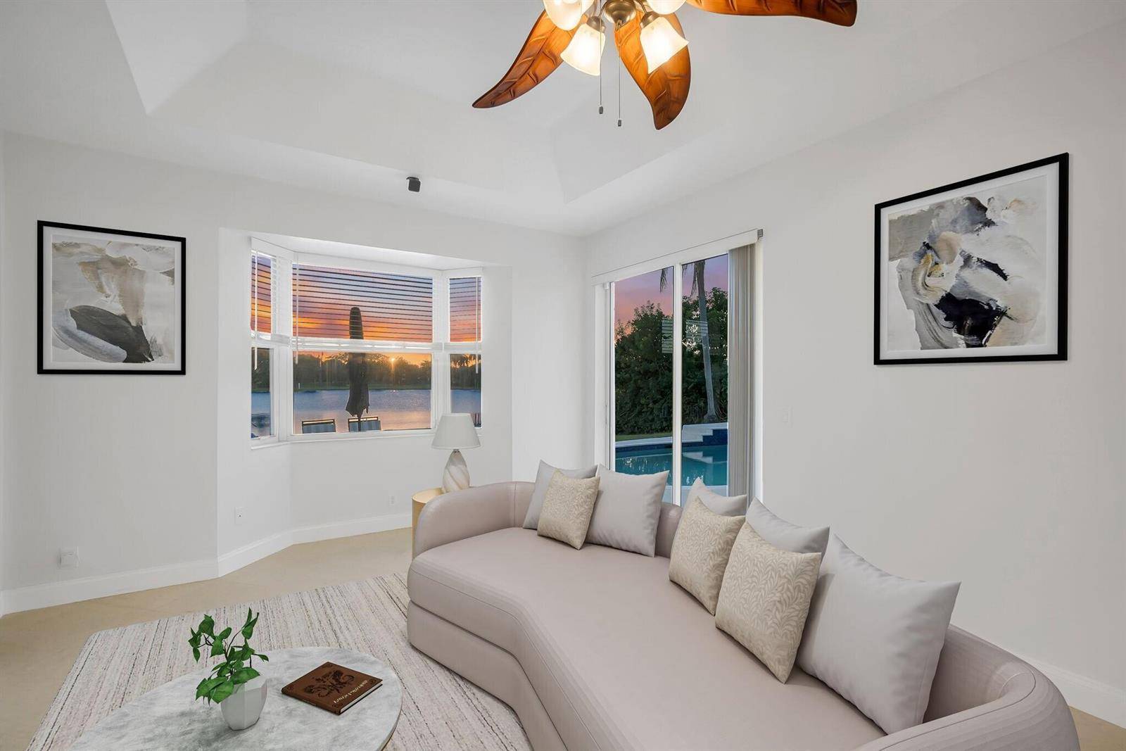 21 Stunning Lakefront Residence with Sunset Views in Cooper City
