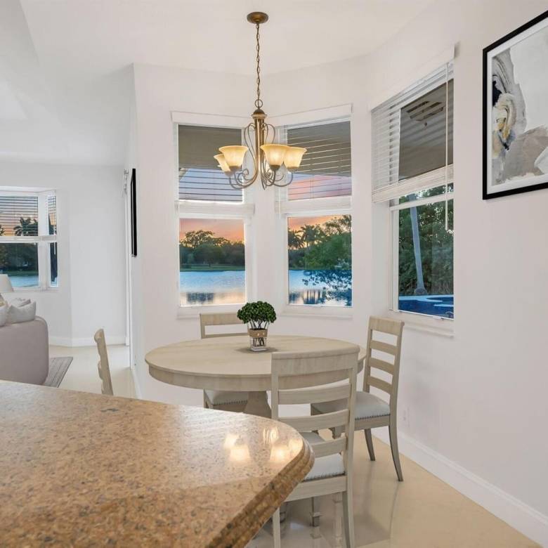 Stunning Lakefront Residence with Sunset Views in Cooper City