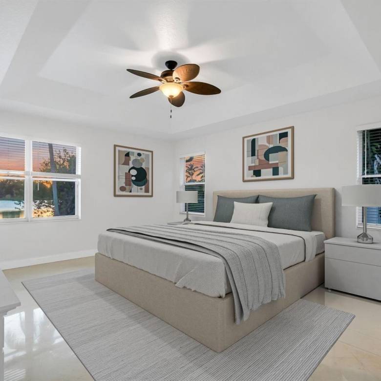Stunning Lakefront Residence with Sunset Views in Cooper City
