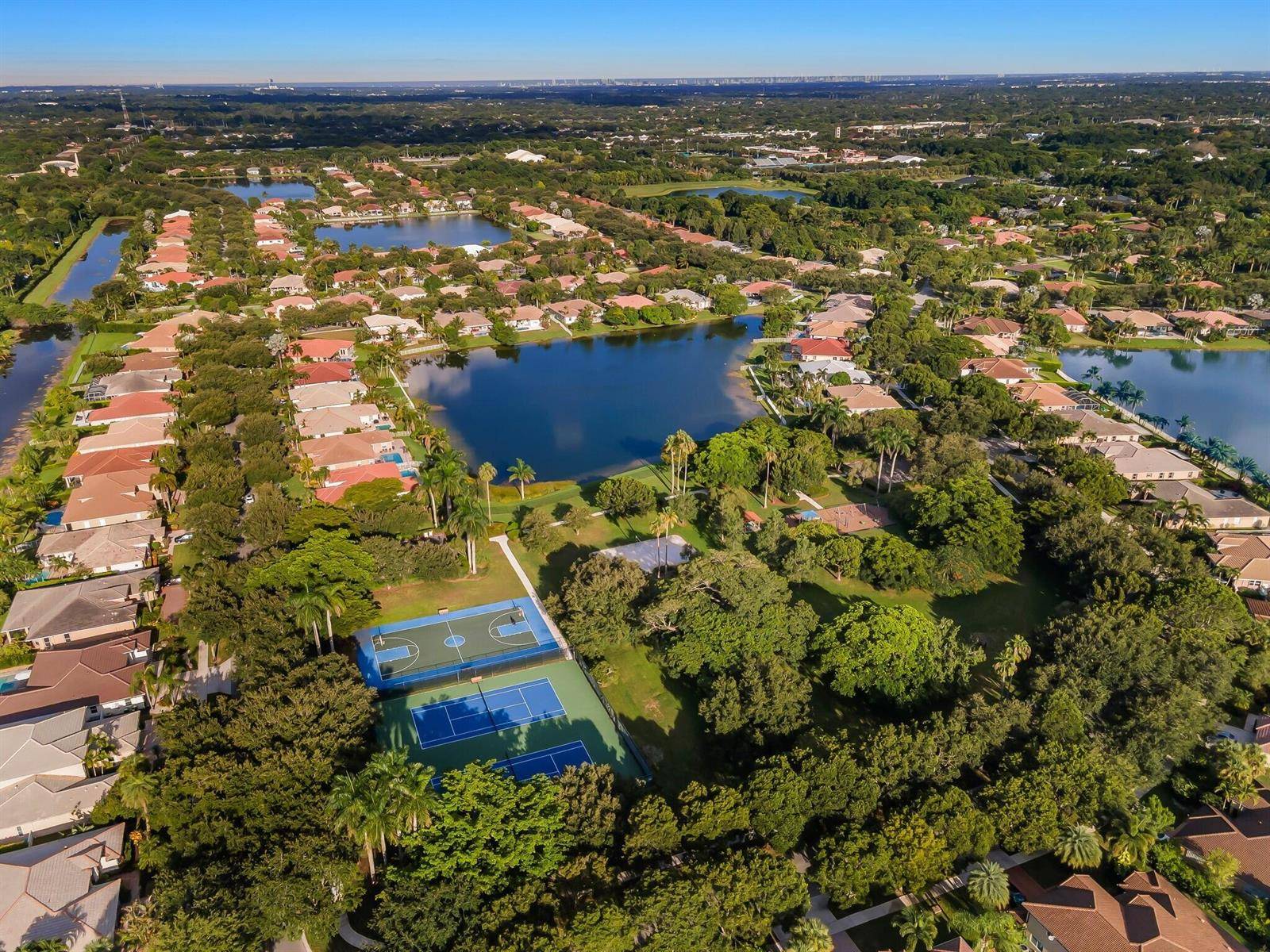 55 Stunning Lakefront Residence with Sunset Views in Cooper City