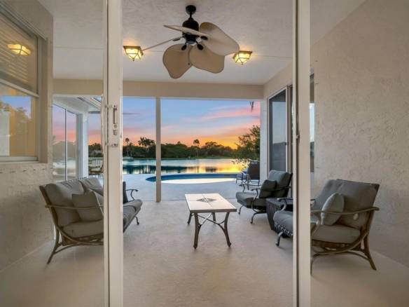 Stunning Lakefront Residence with Sunset Views in Cooper City