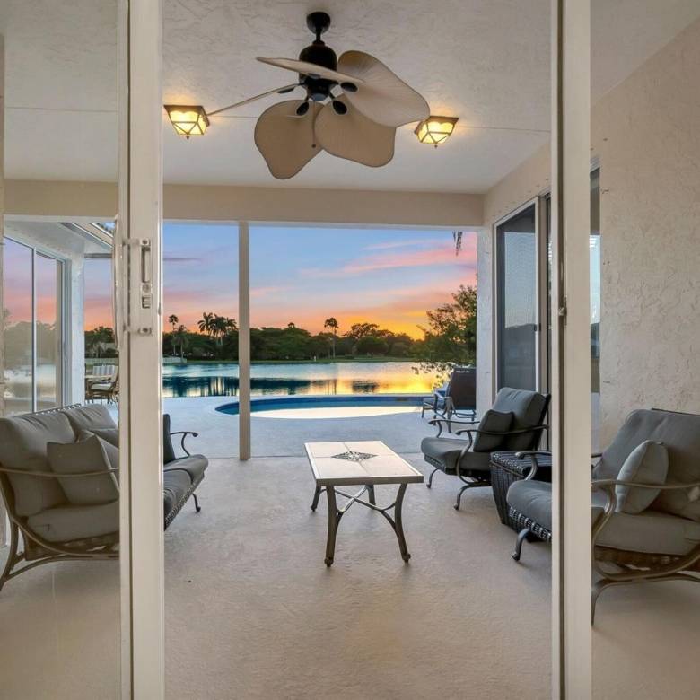 Stunning Lakefront Residence with Sunset Views in Cooper City
