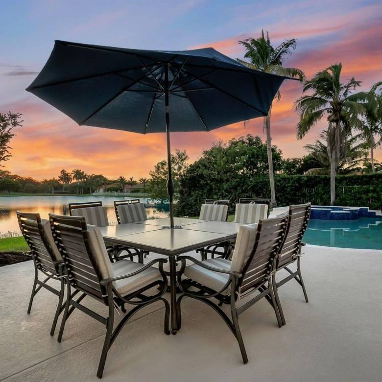 Stunning Lakefront Residence with Sunset Views in Cooper City