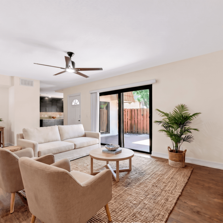 Bright 2-Bed Townhome with Private Courtyard