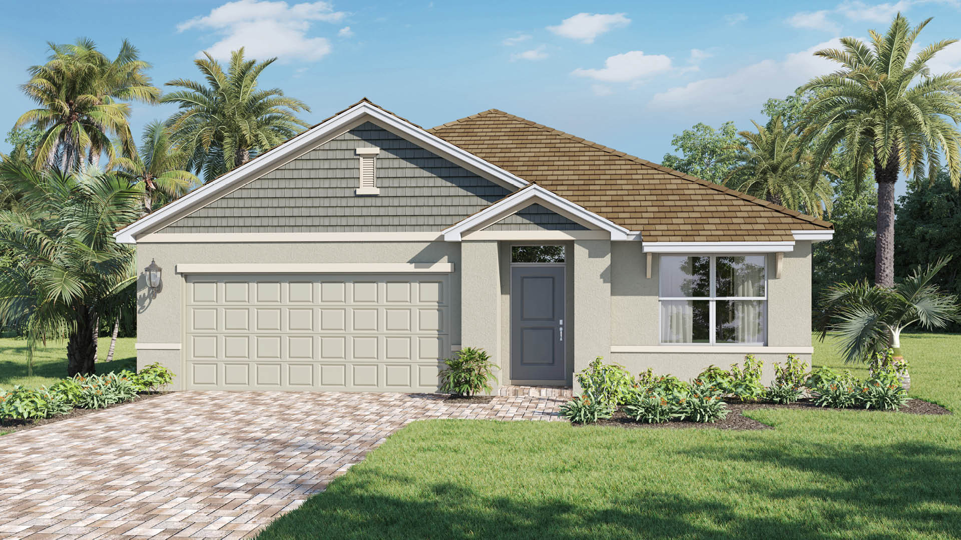 Builder illustration of a home in Vero Beach